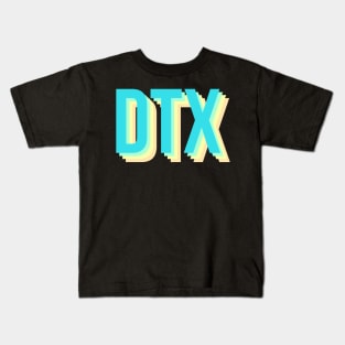 DTX ocean colors Kids T-Shirt